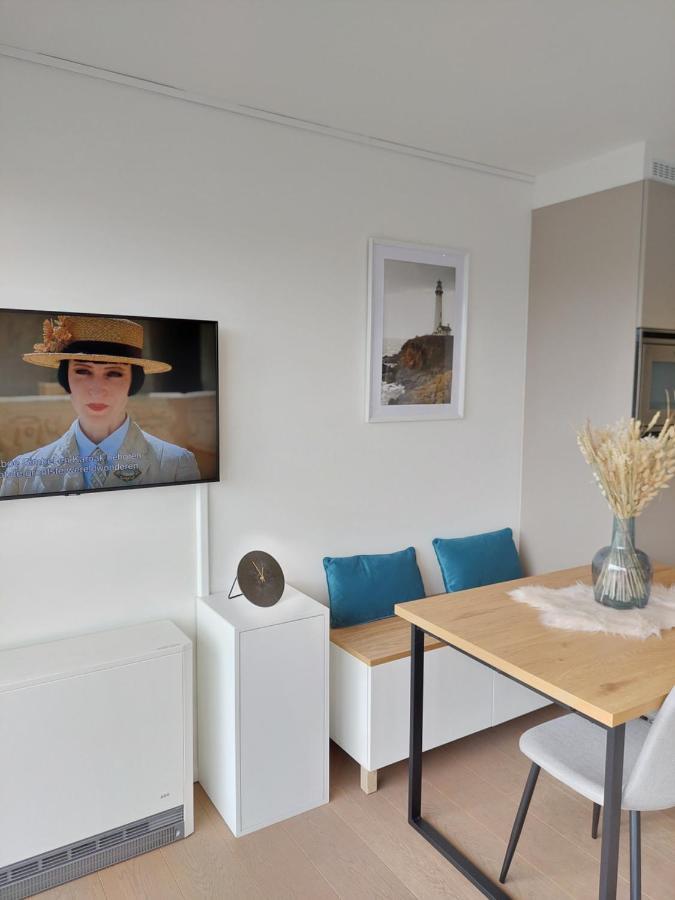 Studio 3 Bredene Met Strandcabine Luaran gambar