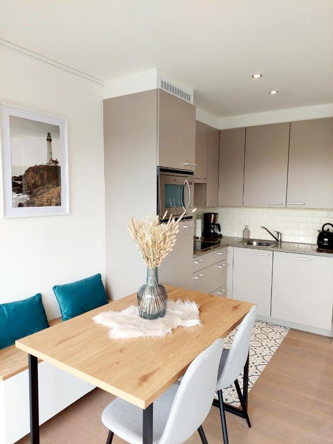Studio 3 Bredene Met Strandcabine Luaran gambar