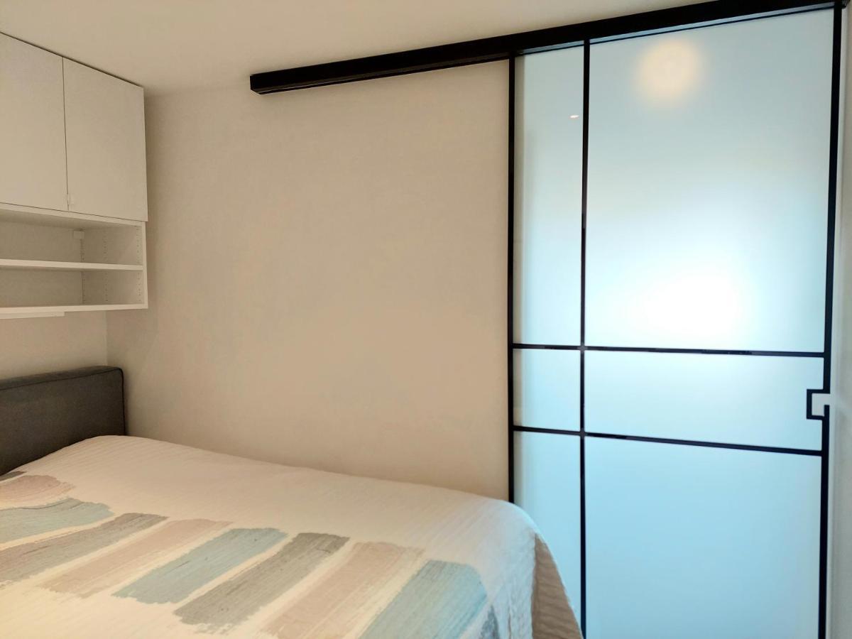 Studio 3 Bredene Met Strandcabine Luaran gambar